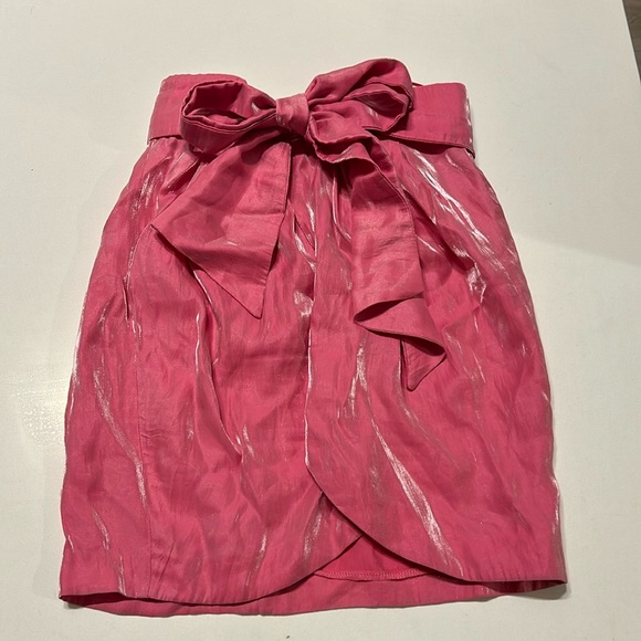 Zara Pink Mini Skirt - Picture 1 of 3